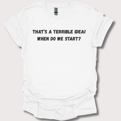 "Bad Decisions, Great Stories" Unisex Tee