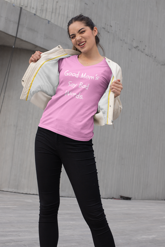 "Good Moms, Bad Words" Unisex Tee