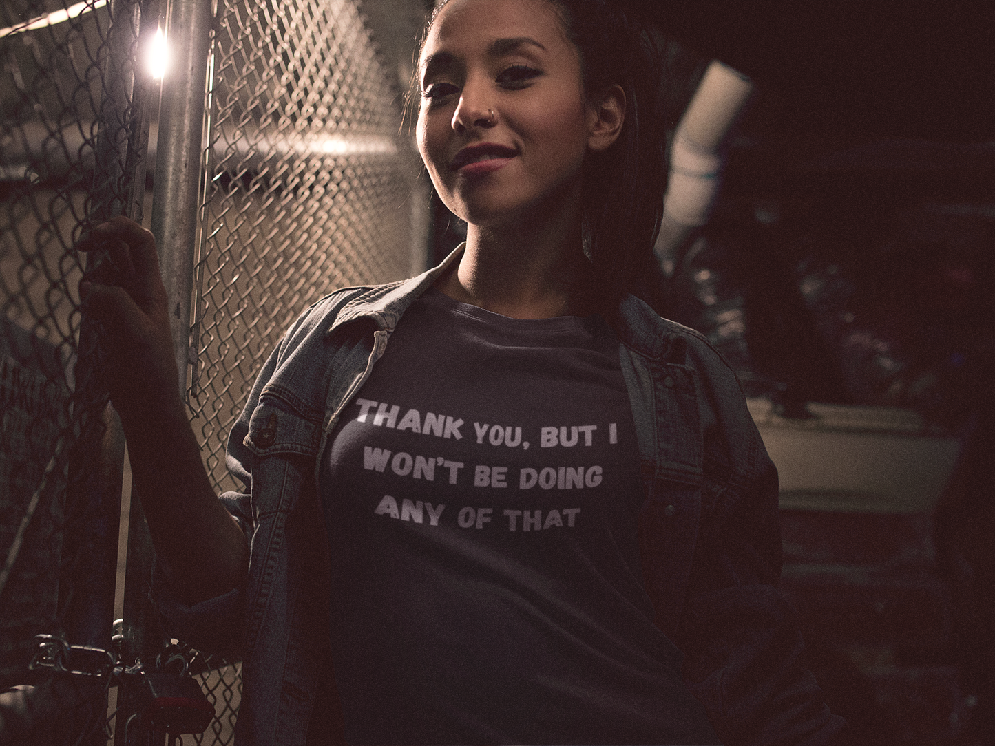 “Thank You, No” Unisex Tee