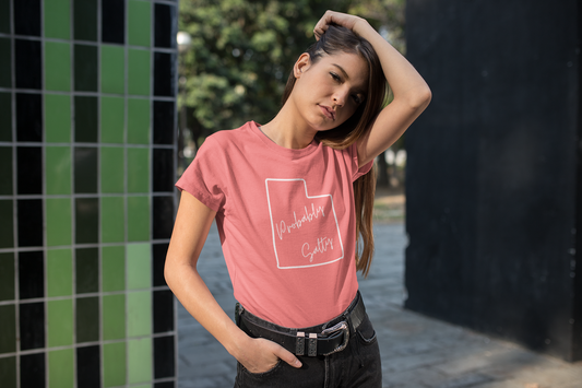 "Probably Salty, Definitely Utah" Unisex Tee