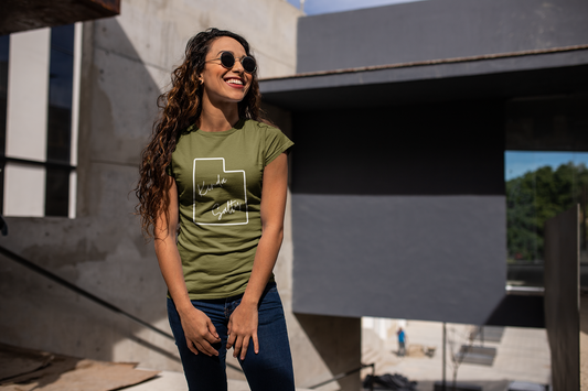 "Utah's Official Flavor: Kinda Salty" Unisex Tee