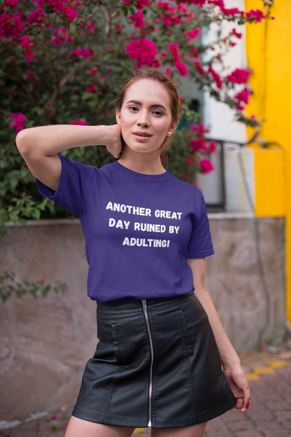Adulting? Hard Pass. Unisex Tee