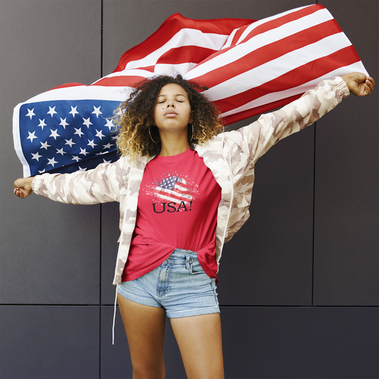 "Red, White & Ridiculous" Unisex Tee